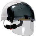Pip Evo Vistashield Industrial Safety Helmet ABS Shell, Type I, Vented, 6-Pt Polyester Suspension, White 280-EVSV-01W